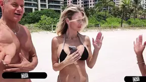 Sugar Daddy seduces mature blonde and petite Asian cutie