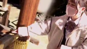 Fit Japanese Amateur Gives Blowjob Doggy Style - Sexy Home Porn Video Link Included