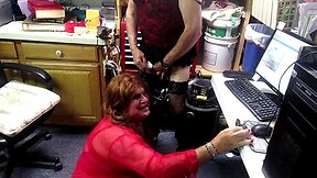 dana gets a facial