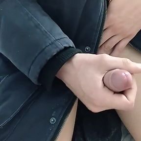 Male Masturbation with Shot Glass Ejaculation