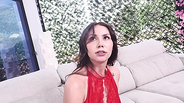 Two huge cocks for KALA GREY, BBGA anal balls deep