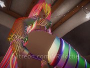 Raver With Mesh Top Bondage With You In Bed Face Ride Bone POV Lap Dance