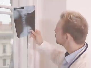 Cum Back - Doc And Nurse Abase Teen With Double Cock
