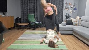 THE BOSTON CRAB HOLD WITH BLONDIE