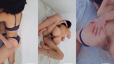 Meu Amante GOZOU Dentro da BUCETA pro CORNO VER!