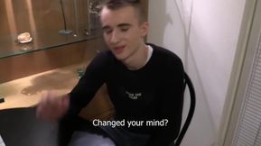 Shy Slovakian twunk got bashed rock-hard