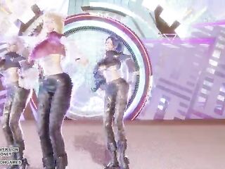 [MMD] KARD - GUNSHOT - Ahri, Kaisa & Evelynn Hawt Kpop Dance League of Legends Comics Uncensored 4K 60FPS