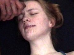 Natascha mouth fuck and facial