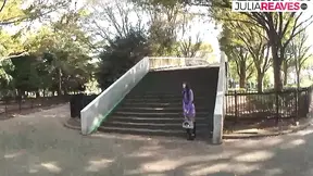 Hairy girl gets tight pussy filled with a big cock after blowjob