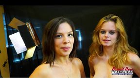 jamie litton and piper petite brunette coeds audition rimjob heat!