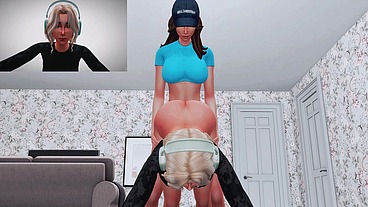 lustful futanari mistress seduced teen in gym sims me hentai sfm