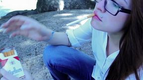 Smoking Fetish Model Joyce 0002