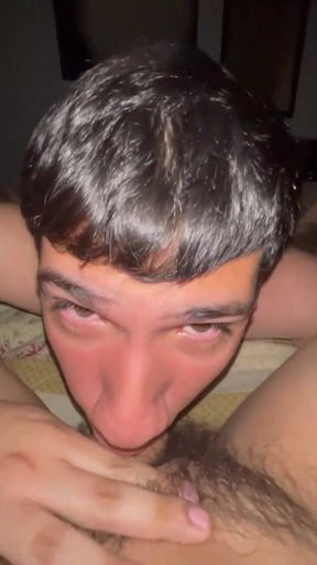 Inexperienced Young Man Swallows My Cock and Gives Me His Ass for the First Time