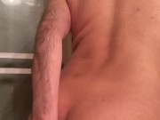 Stuffing an entire toothbrush into my ass