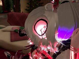 [Teaser] 2 FUTAS HAVE SEX FOR ONE ANGEL FOR CHRISTMAS ON VRCHAT !