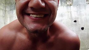 yuri gaucho - brazilian muscle man jerking off - soloboy handsome big cumshot