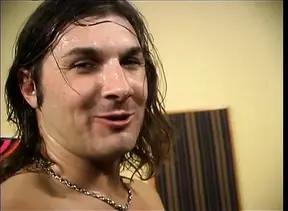 Horny blonde babe gives a tasty blowjob to the well-endowed tattooed dude