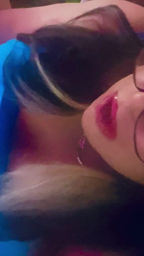Krissy Sweets Stroking Her She Cock