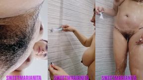 tu aimes te faire raser ?? viens avec moi pour epiler ma chatte