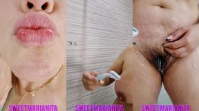 tu aimes te faire raser ?? viens avec moi pour epiler ma chatte