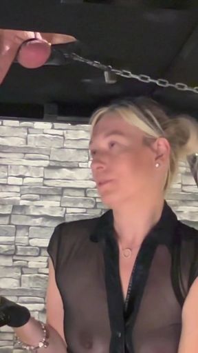 Powerful moment from &quot;Milking table ruined orgasms session&quot;