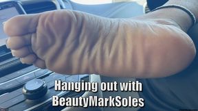 Hanging out with BeautyMarkSoles smoking soles tease