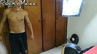 Dilatação anal, mão dentro do cu, prolapso,squirt e muita putaria com a peituda. - MaryRedQueen