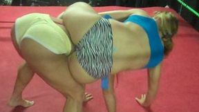 Jennifer Thomas vs Julie Squeeze Wrestling MP4