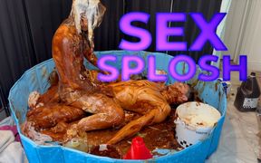 Horrendous Food Fuck Sploshing Mess!