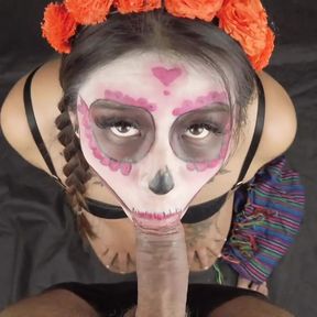 Catrina giving tremendous soul sucking