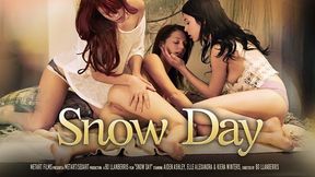 Aiden Ashley, Elle Alexandra And Kiera Winters - Watch Gorgeous Girls Enjoy A Passionate Lesbian Threesome