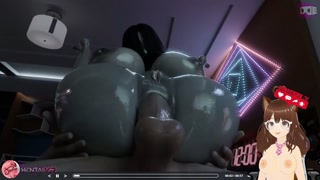 Killer girl from The Ring ends up giving me her ass to fuck anal cream(The Ring animation) - Jazziuu