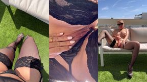 4 eme journee au cap d agde quelques heures par la suite, j etais prete ...