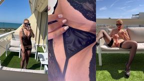 4 eme journee au cap d agde quelques heures par la suite, j etais prete ...