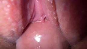Creamy Close-Up Sex with Hot Stepsister - Cum Inside Pussy