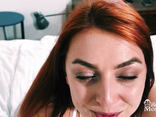 BENEFIT MONKEY: Intensive bang with Katy Rose ends with her melons filled with cum