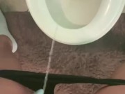 Soft Tranny Cock Pissing