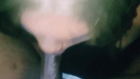 Sucking on a hot young client