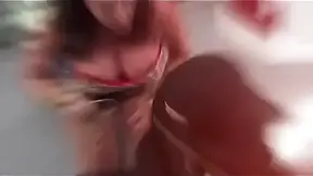 Amateur MILF Jerks in the Hot Tub