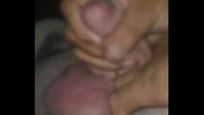 Girl spreads her ass and plays with big balls before enjoying drilled
