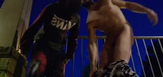 Fucking with my ex boyfriend in a public park