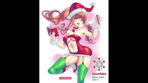 Big-Ass Anime Chick Rides Big Cock in Merry Christmas Hentai Fun