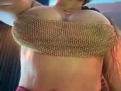 Big boobs milf masturbates with her dildo