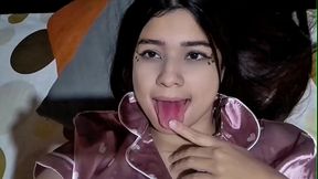 A college student sends me a video of herself masturbating and touching her delicious tits