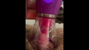 Pussy Boy - Cum 4 Times W/ Licker, Sucker, Pumps, And Vibrators