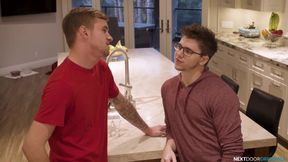 NextDoorOriginals: Homosexual Will Braun massaging huge shaft
