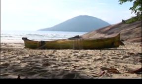 Great anal latino sex on boat