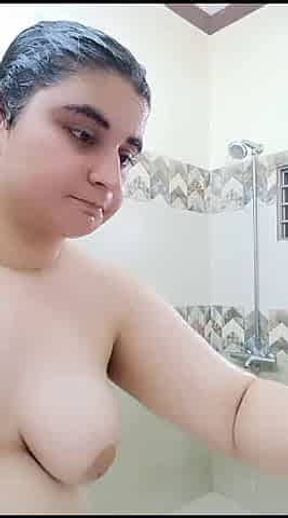 Taking bath