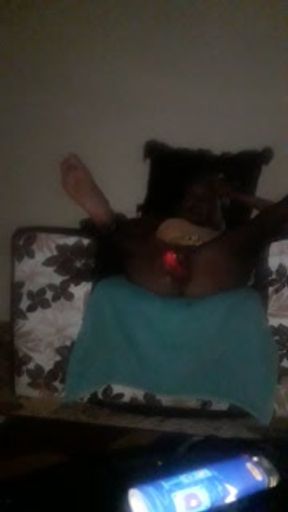 Unexpected squirting orgasm ruins my sofa