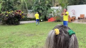 BBC World Cup orgy destroyed transgender anal gangbang